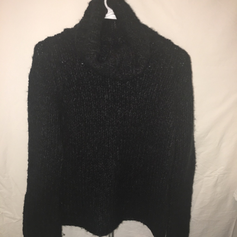 Express Black Turtleneck Sweater